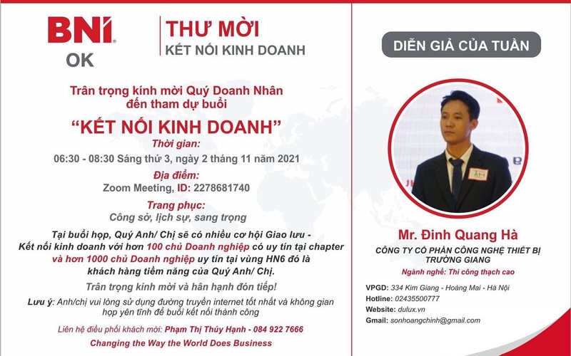 Diễn Giả Đinh Quang Hà - Thạch Cao Nghệ Thuật - 02/11/2021