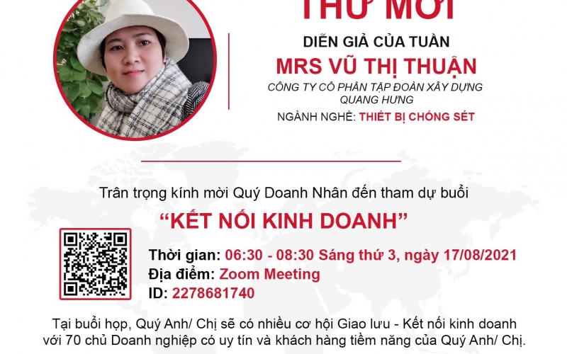Diễn Giả Vũ Thị Thuận - Thiết Bị Chống Sét 17/08/2021